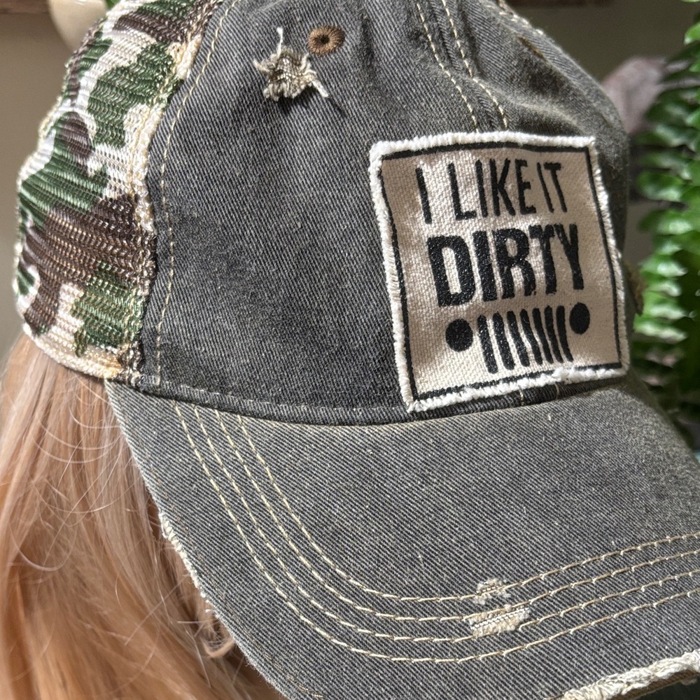 Camo Patch lady’s cap